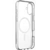 Belkin SheerForce Cover per iPhone 16 Plus, custodia per telefono compatibile con MagSafe, design sottile e rivestimento antigraffio, cover protettiva per iPhone magnetica, antiurto - trasparente