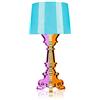 Kartell Bourgie Lampada da Tavolo, Dimmerabile 4.5 W, Multicolor Azzurro