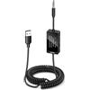 UGREEN Ricevitore Trasmettitore Bluetooth 5.4 USB Adattatore Bluetooth 2 in 1 Audio Jack da 3,5 mm per Auto TV PC Altoparlante Amplificatore