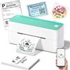 Phomemo 241BT Stampante Etichette Adesive, Bluetooth Stampante Termica Etichette Spedizione 4x6, Etichettatrice per Piccole Imprese, Compatibile con Amazon, DHL, Etsy, DPD, UPS, Ebay, Shopify, Verde