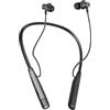 SOPPY Neckband Bluetooth 5.4 - Cuffie con Schermo LED, 80h Gioco, Riduzione Rumore Attiva, Sport Intensivo