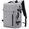 HOMIEE Zaino Estensibile Viaggio 40L Antifurto Porta PC Laptop 15.6 Pollici Zaini Impermeabile Zaino con USB Zainetto Lavoro per College Università Scuola Viaggi Medico Uomo Donna