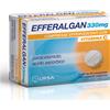 Upsa Efferalgan 330 Mg 20 Compresse Effervescenti Con Vitamina C Paracetamolo/acido Ascorbico