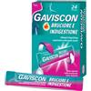 Reckitt Benckiser Gaviscon Bruciore e Indigestione Sospensione Orale Gusto Menta 24 Stick da 10 ml
