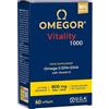 Omegor Vitality 1000 Integratore di Omega-3 - 60 Capsule Molli