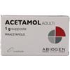 Abiogen Pharma Acetamol Adulti 1 G 10 Supposte antipiretico e analgesico