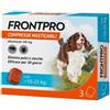 Boehringer Ingelheim Frontpro Compresse Masticabili Per Cani 10-25 kg - 3 compresse