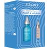 Miamo cofanetto 2025 plump & hydra 1 rughe di disidratazionehyaluronic acid lh serum 30 ml + 1 nourish 3 biotic 10 ml