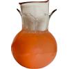 RITUALI DOMESTICI Vaso M Estroso Arancio