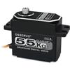 ANNIMOS Servo RC senza spazzole 55 kg tutto metallo impermeabile IP67 ad alta coppia motore di sterzo digitale veloce
