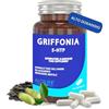 ALGILIFE Griffonia 20% 5-htp Integratore Sonno con Triptofano sostegno completo al Benessere e Relax. 5 htp Integratore Griffonia Bio Vegano, aiuto naturale per Ansia e Stress (60 Compresse)