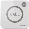 SINGCALL System sanitario di curare,Ampio tasto da toccare, sensibile a toccare controllare,Impermeabile, la base è facile e scorrevole(APE520C)