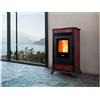 Ravelli ULTIMA VERSIONE Stufa a pellet ventilata Ravelli RV 80 - Scegliere il Colore