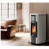 Ravelli ULTIMA VERSIONE TERMOSTUFA A PELLET RAVELLI HRV 160 TOUCH Steel 2.0 - SCEGLIERE IL COLORE