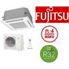 Fujitsu GARANZIA ITALIA CONDIZIONAORE CLIMATIZZATORE cassetta FUJITSU AUXG24KVLA + AOYG24KATA 24000 BTU MONOSPLIT CASSETTA MONOFASE