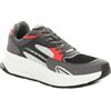 Emporio Armani 7 Sneakers Uomo Emporio Armani 7 Crusher Sonic Mix Grigio Rosso