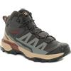 Salomon Scarpa da Trekking Uomo Salomon X Ultra 360 Mid Goretex Nero Beige