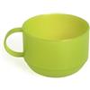 Excelsa Rainbow Tazza Jumbo 0.50 Litri, Plastica, Verde, 11 x 11 x 8 cm