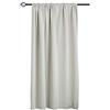 WOLTU Tenda Termica Oscurante Opaca, Tenda con Nastro per Binario, 250g/m² Pesantemente Isolante, per Soggiorno Camera da Letto, 135 x 175 cm, Crema