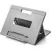 Kensington K50420Eu Base per Laptop Smartfit Easy Riser Go Large, Rialzo E Base di Raffreddamento per Laptop, Notebook, Ultrabook, Chromebook E Surfacebook Fino a 17