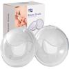 KooingTech Raccoglitore di latte per l'allattamento al seno, raccoglitore per latte materno, riutilizzabile, in silicone, con custodia per l'allattamento al seno, per conservare il latte materno (30