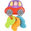 Playgro Beep and Play Keys, sonaglio per neonati, interattivo, sveglia musicale, giocattolo dentizione, da 6 mesi