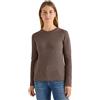 Cecil Maglione con Dettagli strutturali Mushroom Tortora Melange S