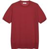 Diana Studio - T-Shirt in Lyocell Naturale, Uomo, Maniche Corte, Beige, Taglia L