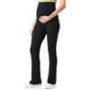 Mamalicious MAMA.LICIOUS Mlbrynja Flare Jersey Legging A. Noos Leggings, Nero, S Donna