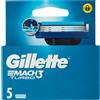 Gillette Lame Mach3 Turbo 5 Pezzi