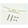 New Marine - Lampada in nylon con viti V4A (bianco, 125 mm)