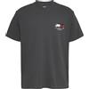 Tommy Jeans Tommy Hilfiger Maglietta da uomo DM0DM20351, nero, XL