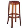 Kartell Charles Ghost, Set 2 sgabelli, H 75 cm, Ambra
