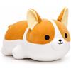Yeqivo Peluche Corgi morbida e cuscino Shiba Inu Akita Regali (60CM,Corgi)