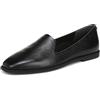 Vionic Women's Willa 2.0 Loafer, Black Tumbled Leather, 6.5 UK Wide