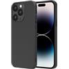 NEW'C Cover per iPhone 14 Pro (6,1 Pulgadas) in custodia silicone ultra sottile nero [Ultra Leggera]