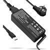 LTBSTOYE Caricabatterie USB C da 65 W per laptop compatibile con Lenovo Thinkpad/Yoga/Chromebook/IdeaPad. Adattatore CA di ricarica rapida di tipo C. Alimentatore.