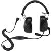 Retevis Cuffie Per Walkie Talkie Con Cancellazione Del Rumore, Auricolare Radio a 2 Vie, Microfono Boom, Walkie Talkie Compatibili con Motorola 2 pin CP040 DP1400 GP300 GP2000 Hyera (confezione da 1