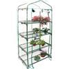 Jingyash Copertura di Ricambio in PVC per Serra, Copertura per Serra da Giardino Trasparente Impermeabile con Porte Avvolgibili, Copertura per Serra Piante Fiori Pomodori da Balcone, Nessuno Scaffale