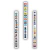 Anwicar Lavagna Magnetica - Bacheca magnetica 100x6 cm - Ideale per magneti e appunti - Lavagna scrivibile - incl. kit di montaggio - Bianco