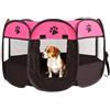 EUBSWA Beccucciolo 74 x 74 x 43 cm - Box pieghevole per cani e gatti - Recinto per coniglio e coniglio - Box sicuro per piccoli animali domestici e esterni