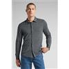 Intimissimi Camicia A Manica Lunga Lana Merino Grigio Scuro