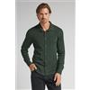 Intimissimi Camicia A Manica Lunga Lana Merino Verde