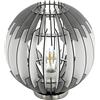 Eglo Lampada da Tavolo, Grigio/Bianco Nickel Opaco