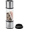 Metaltex 252808010 Duo - Macinasale e Macinapepe in Acciaio Inox