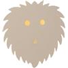 LUCIDE CHARLIE - Lampada da parete per camerette dei bambini, LED Dim. - 1 x 7 W 2700 K - Crema