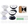 Hitopin Fermaporta Magnetico Camper, 4PCS Chiavistelli Magnetici per Porta di Campeggio, Fermaporta Magnetica per Roulotte, Fermaport Magnetic per Roulotte, per Camper, Barca, Sportello di Servizio