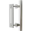 TSMST 30cm Maniglia Porta Scorrevole Doppio-Sided Barn Porta Maniglia Embedded Invisible Acciaio Inox