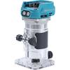 KATSU Tools KATSU FIT-BAT 18V Cordless Legno Trimmer Laminatore Router Falegname con Base per taglierina, 3 Pinze Mandrini 1/4, 6 mm e 8 mm, Senza Batteria e Caricabatterie 102770