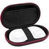 GEEKRIA Carrying Case Compatible with 8Bitdo NEOGEO, M30, SN30 Pro Wireless Bluetooth Controller, Hard Shell Travel Case, Durable Storage Bag (Black)